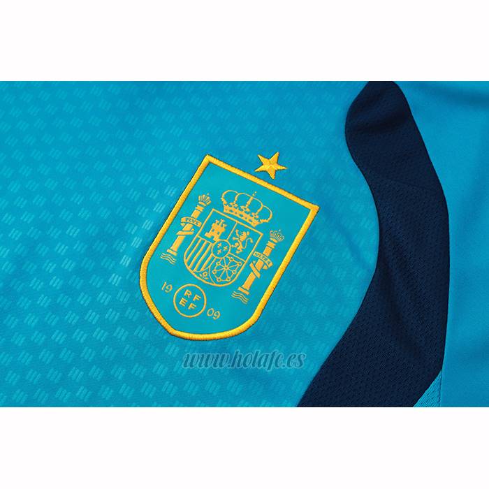 Chandal del Espana Manga Corta 2026-2027 Azul - Pantalon Corto
